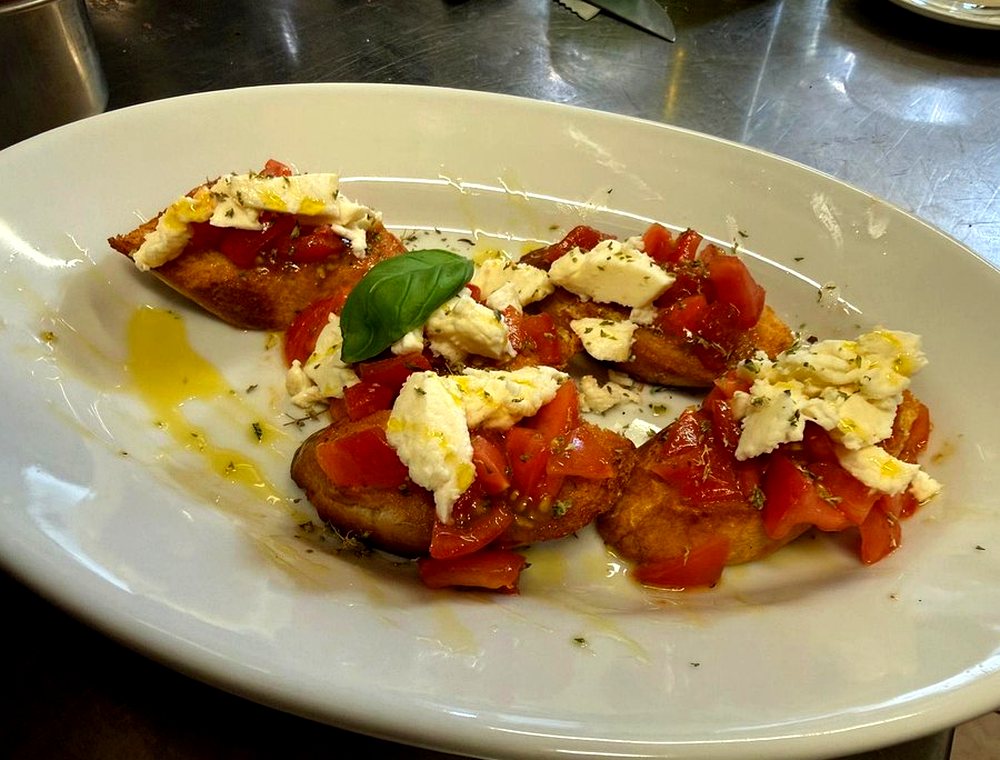 Bruschetta tomate mozzarella