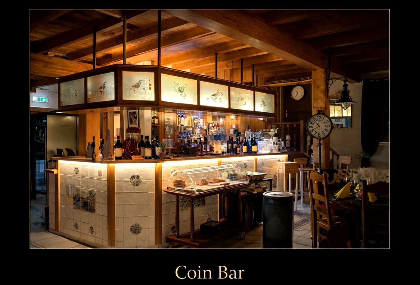 Coin bar du restaurant